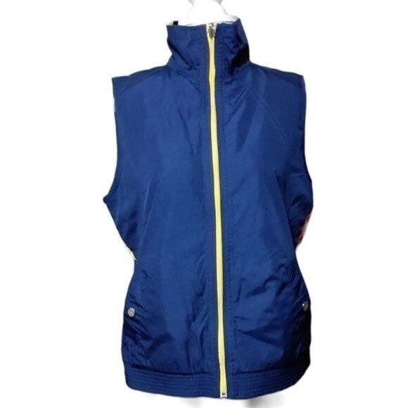 Ralph Lauren LRL Color Block Multi Color Reversable Vest Women's Size Medium - Picture 9 of 14
